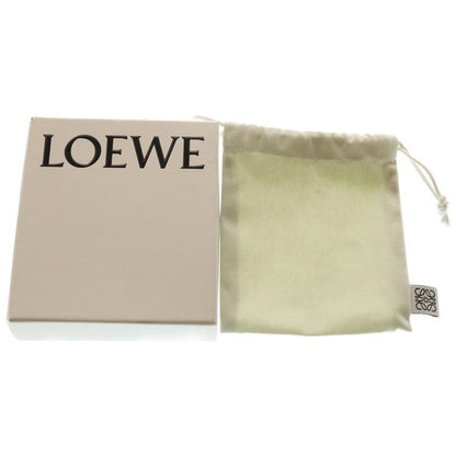 Loewe Anagram Leather Compact Zip Wallet Beige