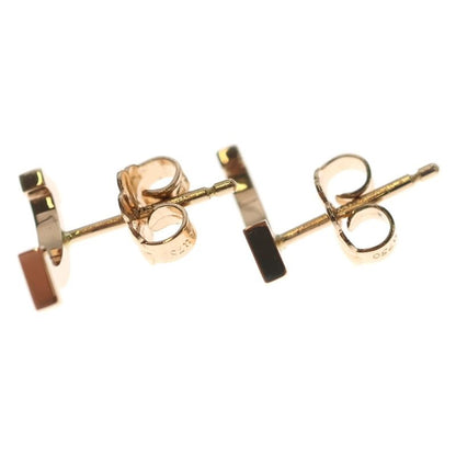 Tiffany & Co T Smile Gold Earrings 18K
