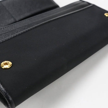 Prada Triangle Wallet Uz0 with Bifold Coin Purse