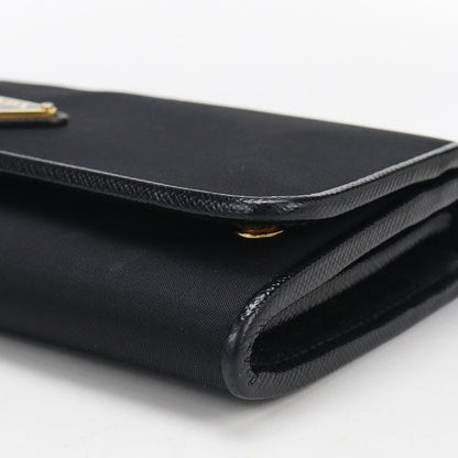 Prada Triangle Wallet Uz0 with Bifold Coin Purse