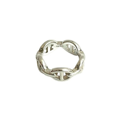 Hermes Chaine D'ancre Ring