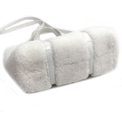 Balenciaga Barbes Small 2-Way Shoulder Bag White
