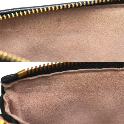 Louis Vuitton Monogram Embossed Cousin PM Shoulder Bag Black