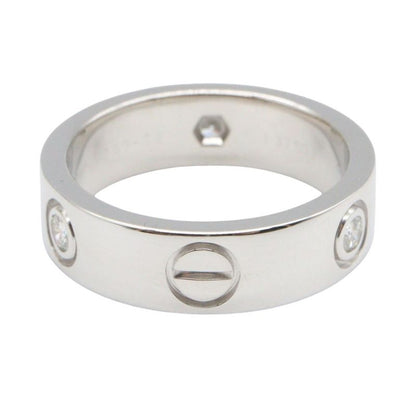 Cartier Ring Love 18K White Gold Diamond
