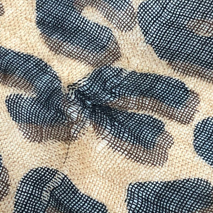 Louis Vuitton Shawl Etole Leopard Cashmere Brown