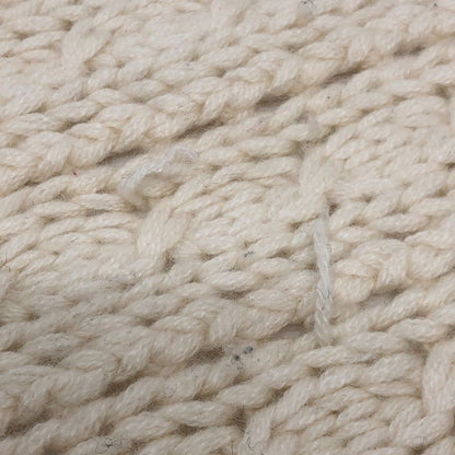 Chanel Scarf Chain CC Logo Cashmere White