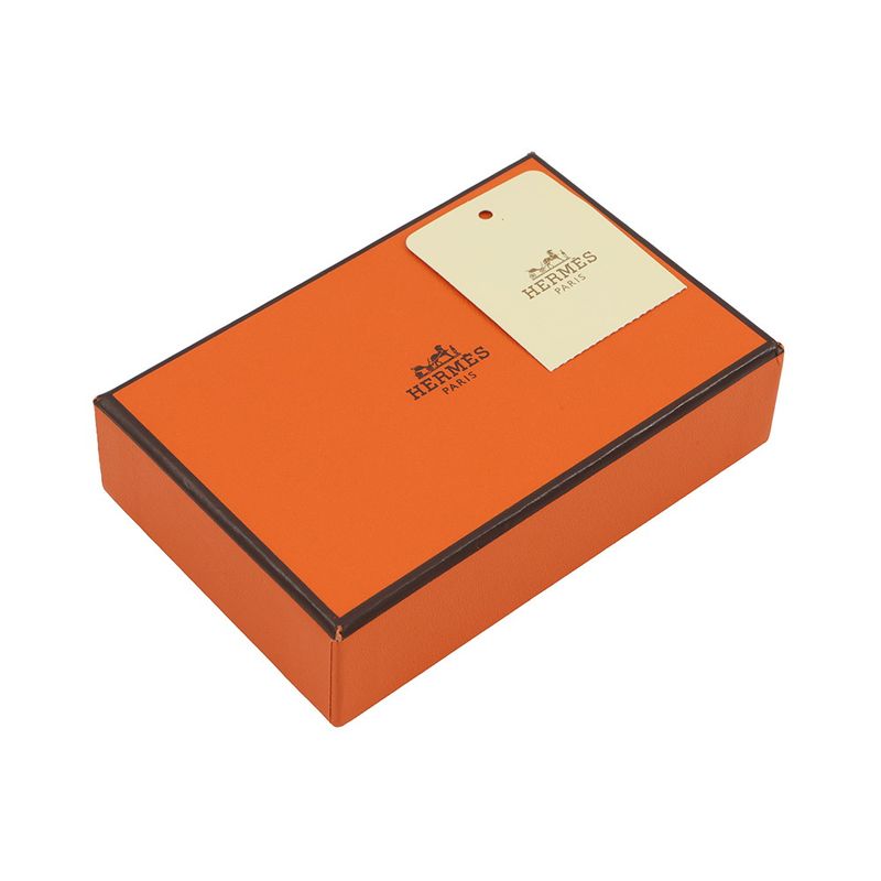 Hermes 4 Key Case Bearn Blue Elige Silver Epsom Key Holder Zelige