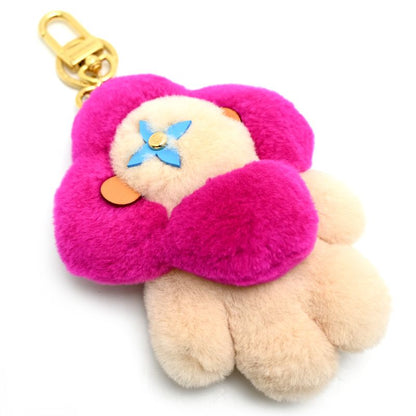 Louis Vuitton Key Holder Beige Pink