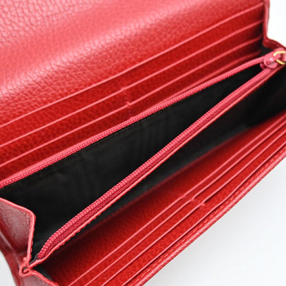 Gucci Wallet Leather Red