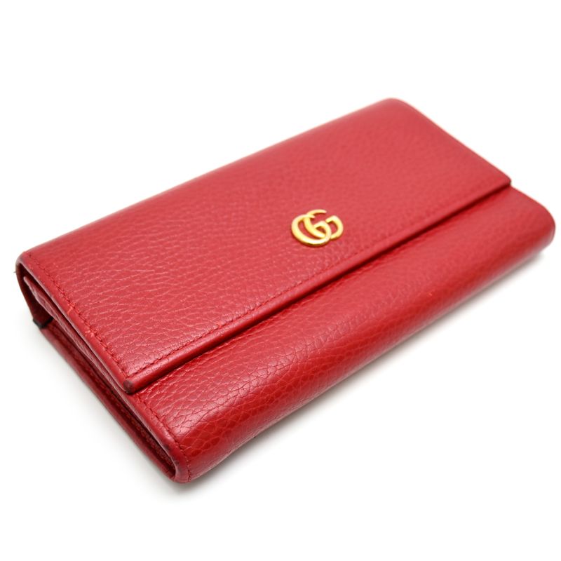 Gucci Wallet Leather Red