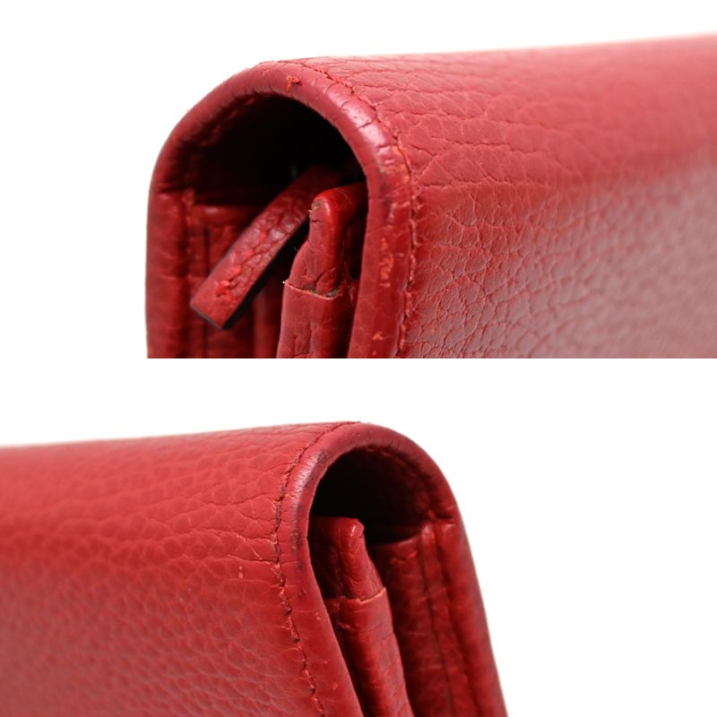 Gucci Wallet Leather Red