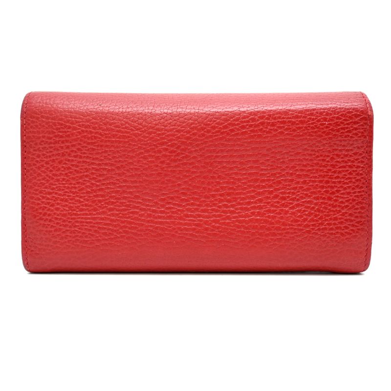 Gucci Wallet Leather Red