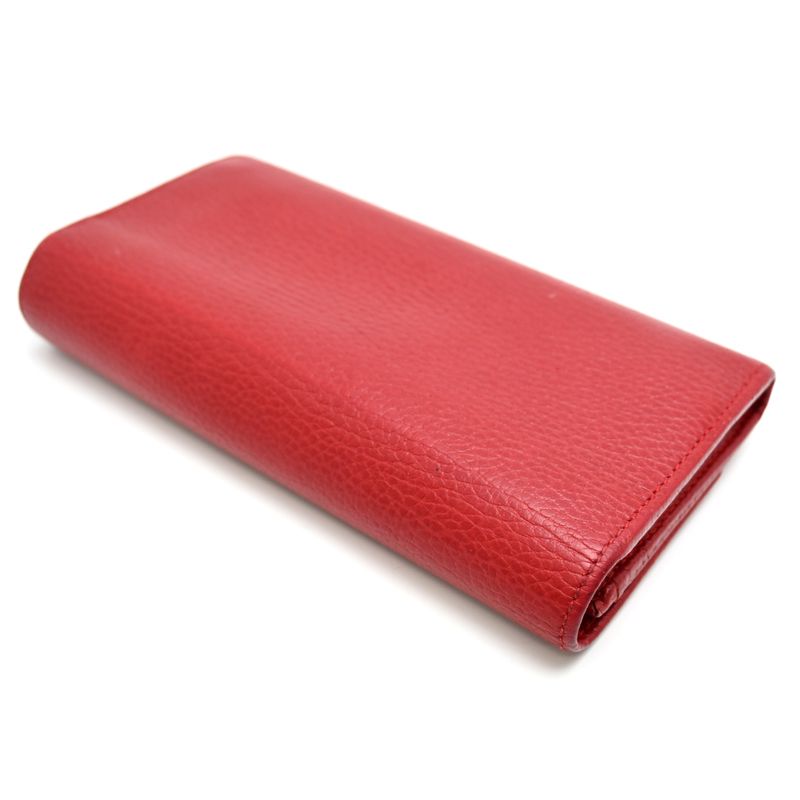 Gucci Wallet Leather Red