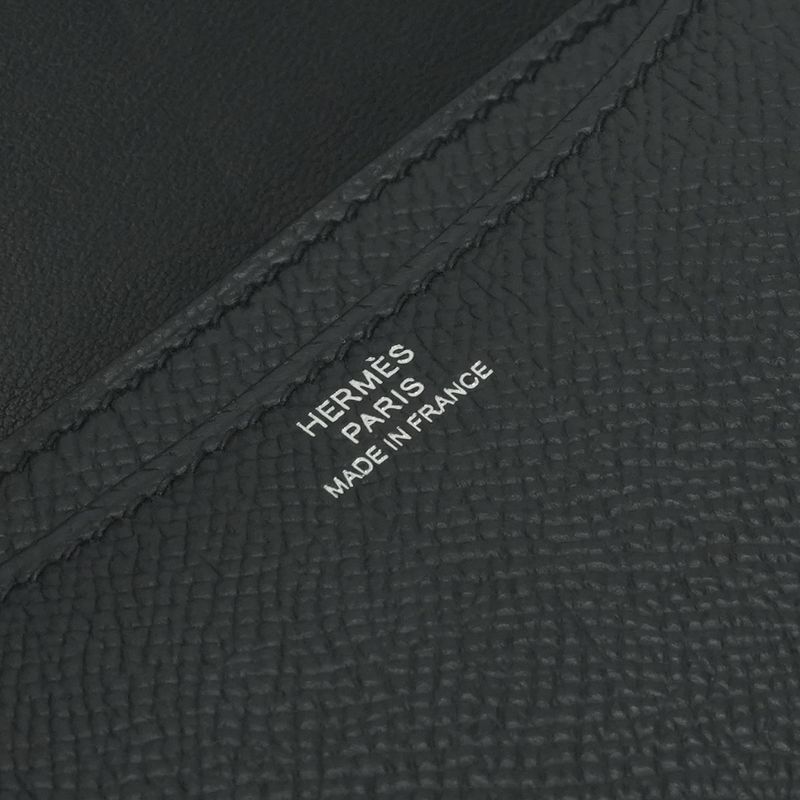 Hermes Constance 3 Mini 18 Shoulder Bag Epsom Noir Black