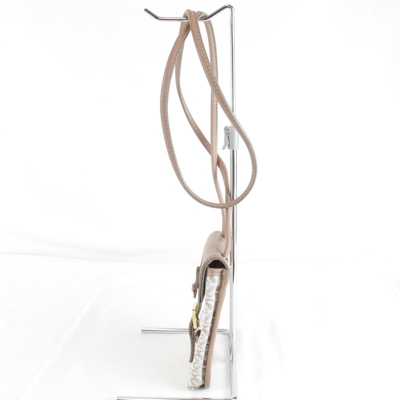 Loewe Usedloewe Repeat Anagram Mini Shoulder Bag Canvas Beige