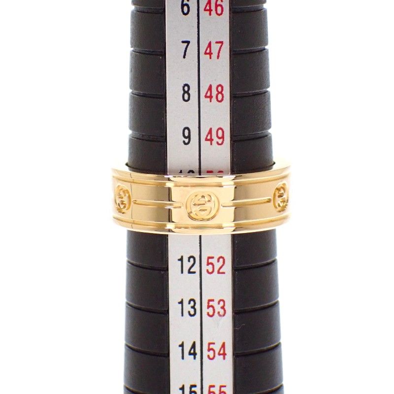 Gucci Interlocking Ring 18K Yellow Gold