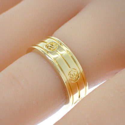 Gucci Interlocking Ring 18K Yellow Gold