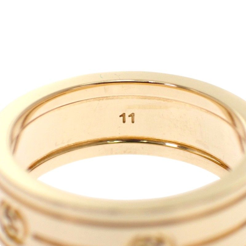 Gucci Interlocking Ring 18K Yellow Gold