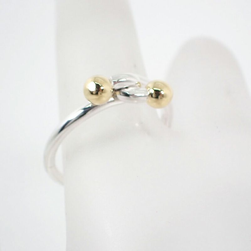 Tiffany & Co 925 750 Love Knot Ring