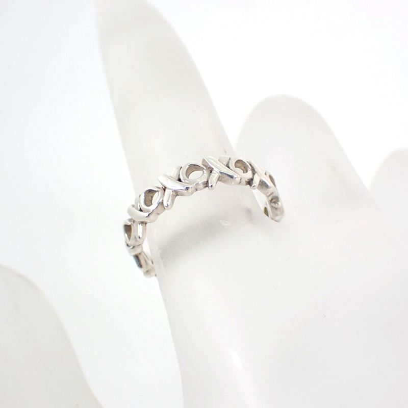 Tiffany & Co 925 Paloma Picasso Love Kiss Ring
