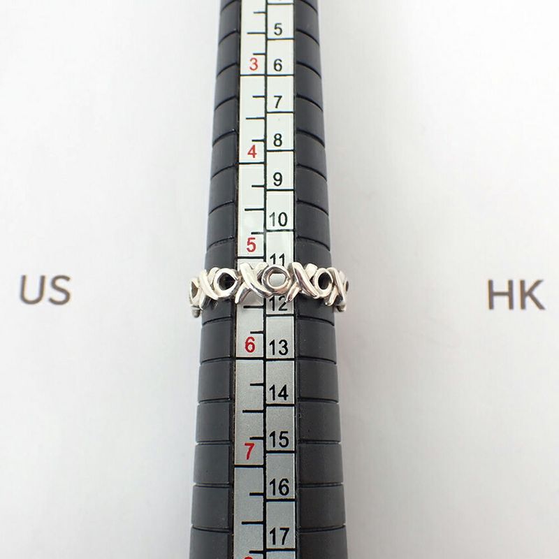 Tiffany & Co 925 Paloma Picasso Love Kiss Ring