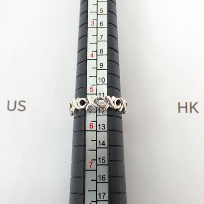 Tiffany & Co 925 Paloma Picasso Love Kiss Ring