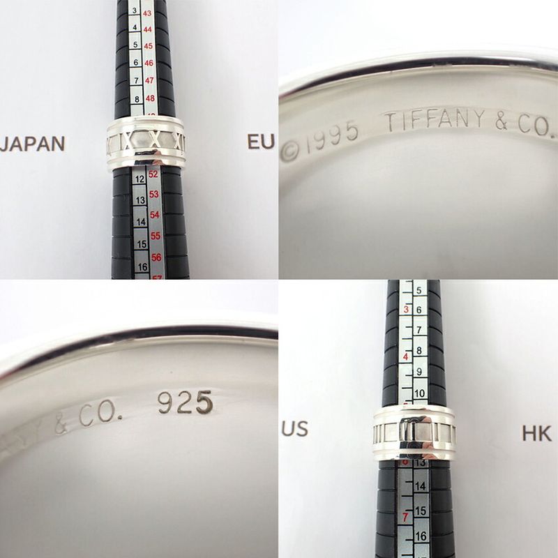 Tiffany & Co 925 Atlas Wide Ring