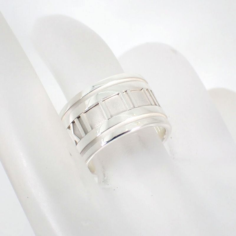 Tiffany & Co 925 Atlas Wide Ring