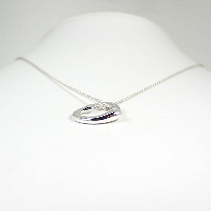 Tiffany & Co 925 Open Pendant Necklace