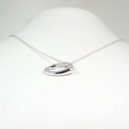 Tiffany & Co 925 Open Pendant Necklace