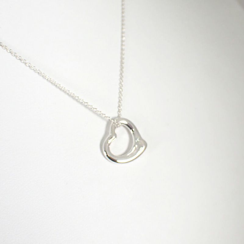 Tiffany & Co 925 Open Pendant Necklace