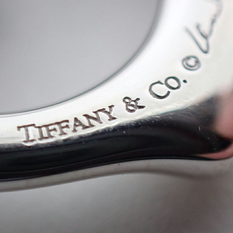 Tiffany & Co 925 Open Pendant Necklace