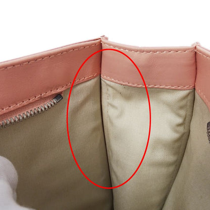 Balenciaga Clutch Canvas White Pink