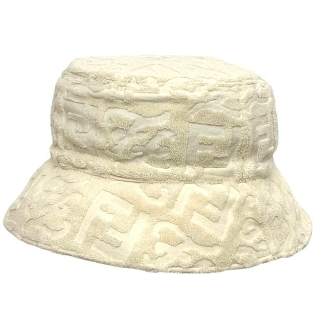 Fendi Bucket Hat White Zucca