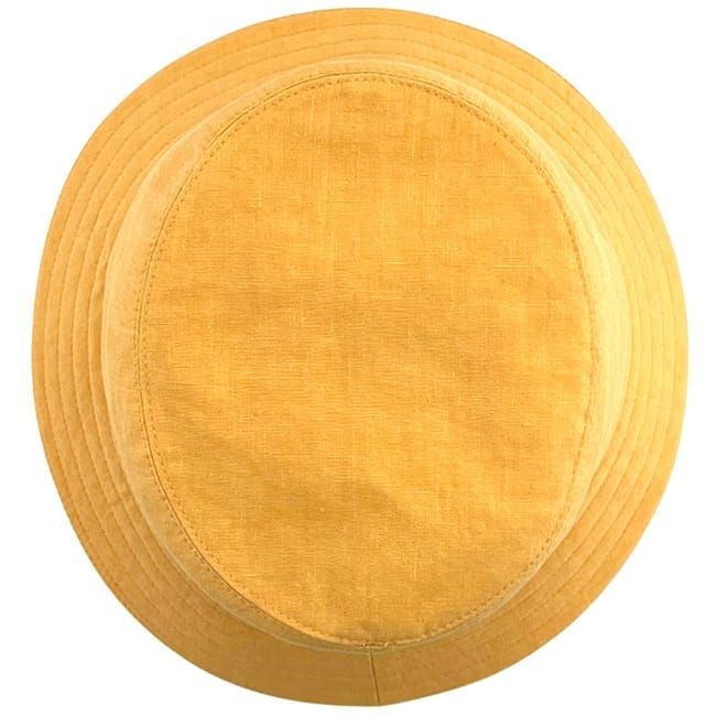 Hermes Bucket Hat Orange Yellow Cleaned