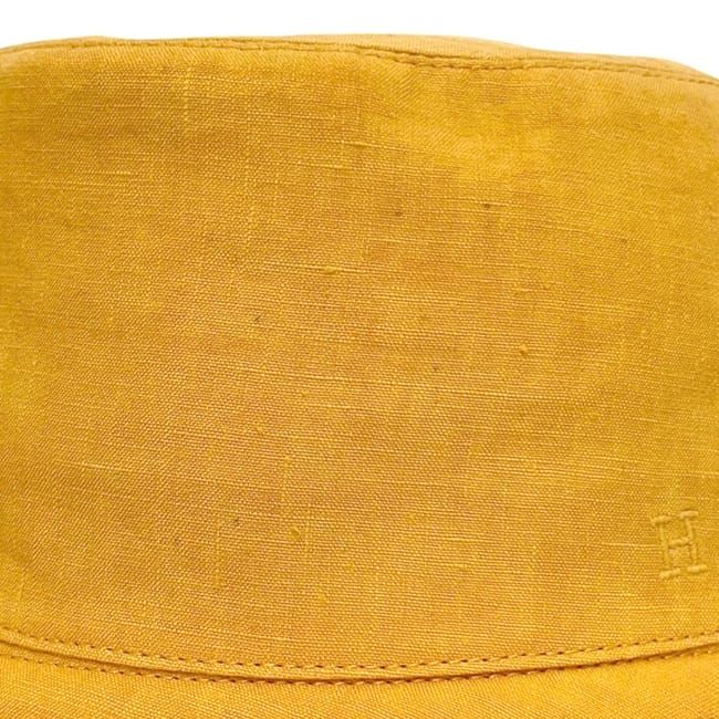 Hermes Bucket Hat Orange Yellow Cleaned