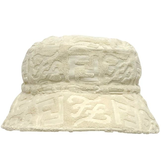 Fendi Bucket Hat White Zucca