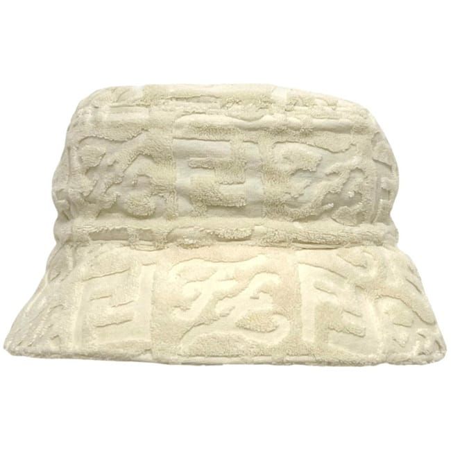 Fendi Bucket Hat White Zucca