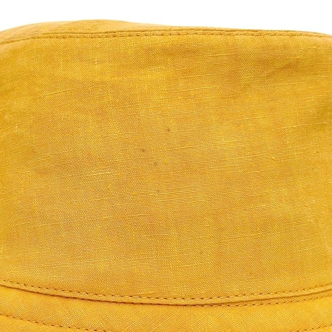 Hermes Bucket Hat Orange Yellow Cleaned
