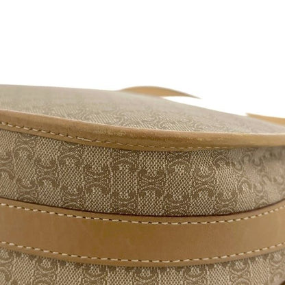 Celine Shoulder Bag Beige Macadam Leather