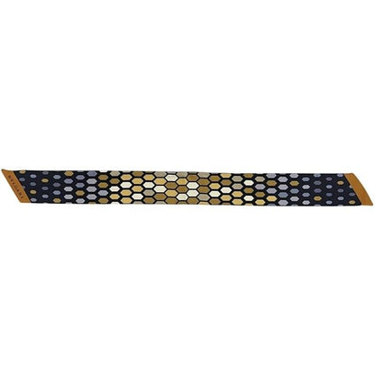 Bvlgari Ribbon Scarf Black Beige Serpenti