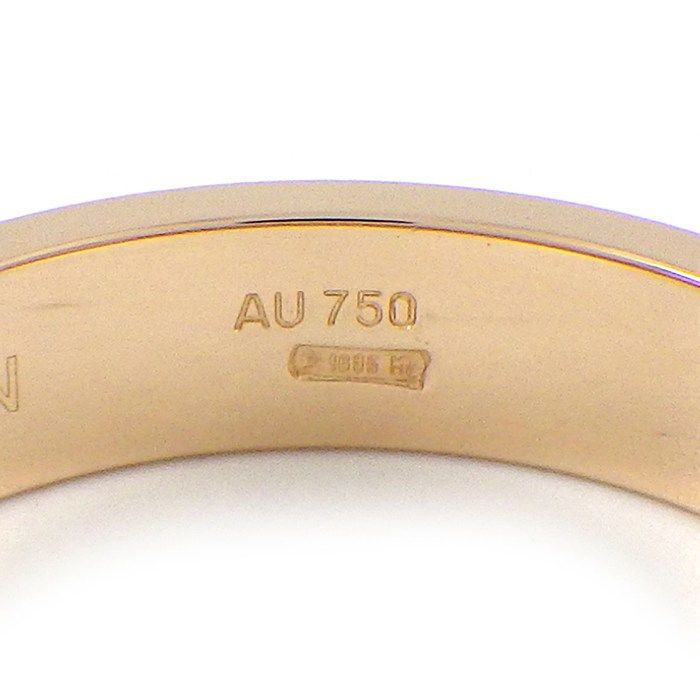 Gucci Ring Icon Slim GG Logo 18K Pink Gold