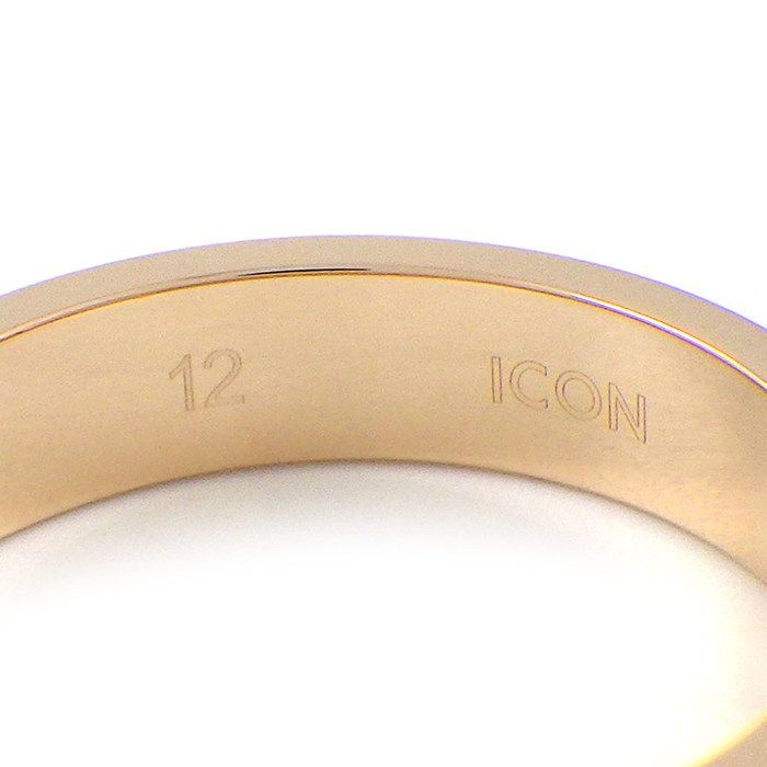Gucci Ring Icon Slim GG Logo 18K Pink Gold