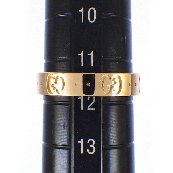 Gucci Ring Icon Slim GG Logo 18K Pink Gold