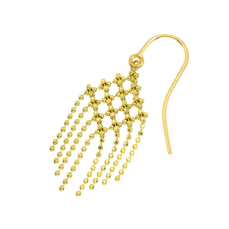 Tiffany & Co Fringe Earrings 18K YG Yellow Gold
