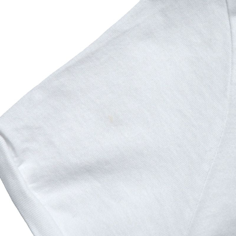 Dolce & Gabbana Short Sleeve T-Shirt 36 Crew Neck Logo White Black Red