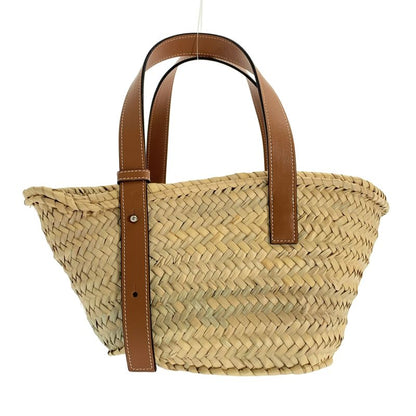 Loewe Basket Anagram Small Tote Brown Orange