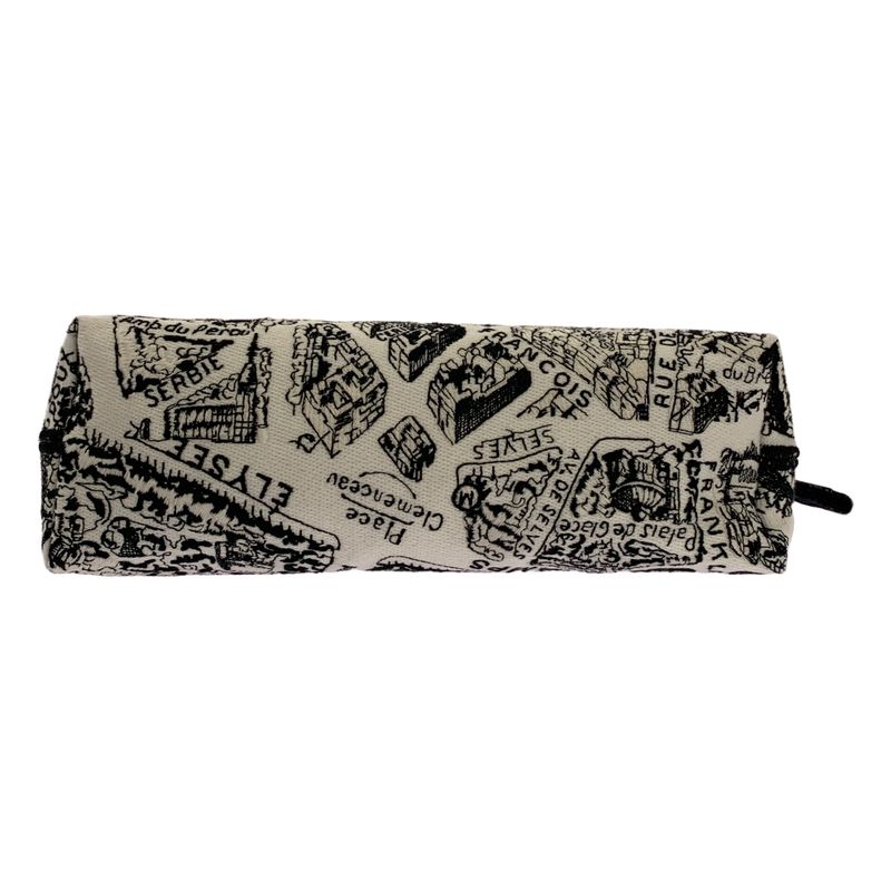Dior Plan de Paris Pouch Black White