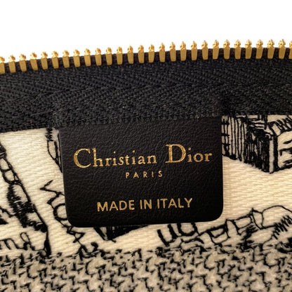 Dior Plan de Paris Pouch Black White