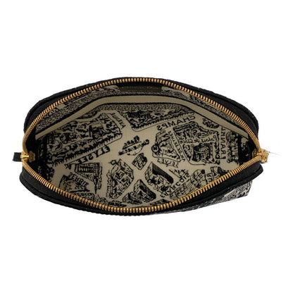 Dior Plan de Paris Pouch Black White